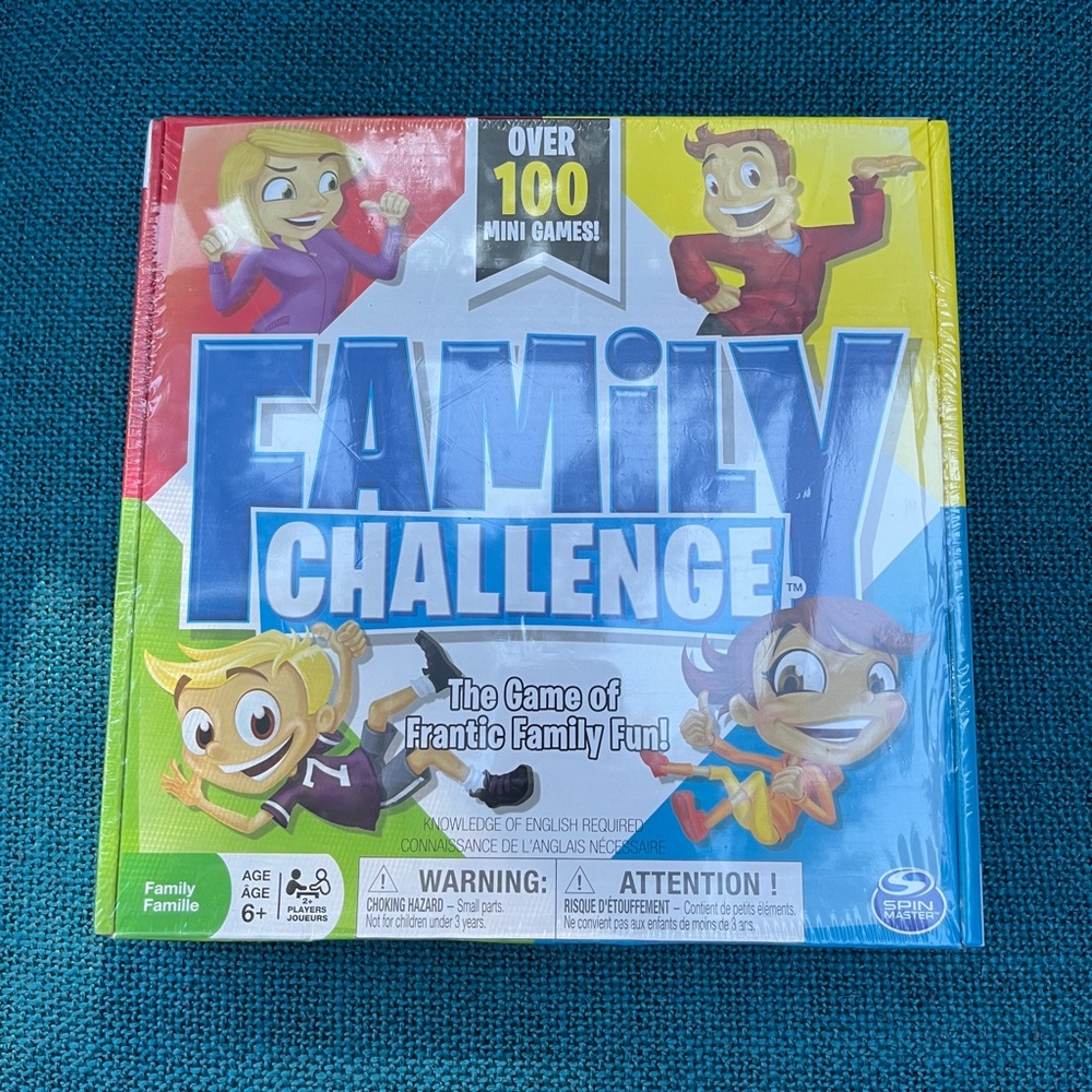 NEW - Family Challenge Board Game